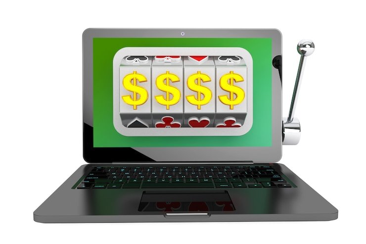 Playtech live-dealer studio showing blackjack table with professional dealer